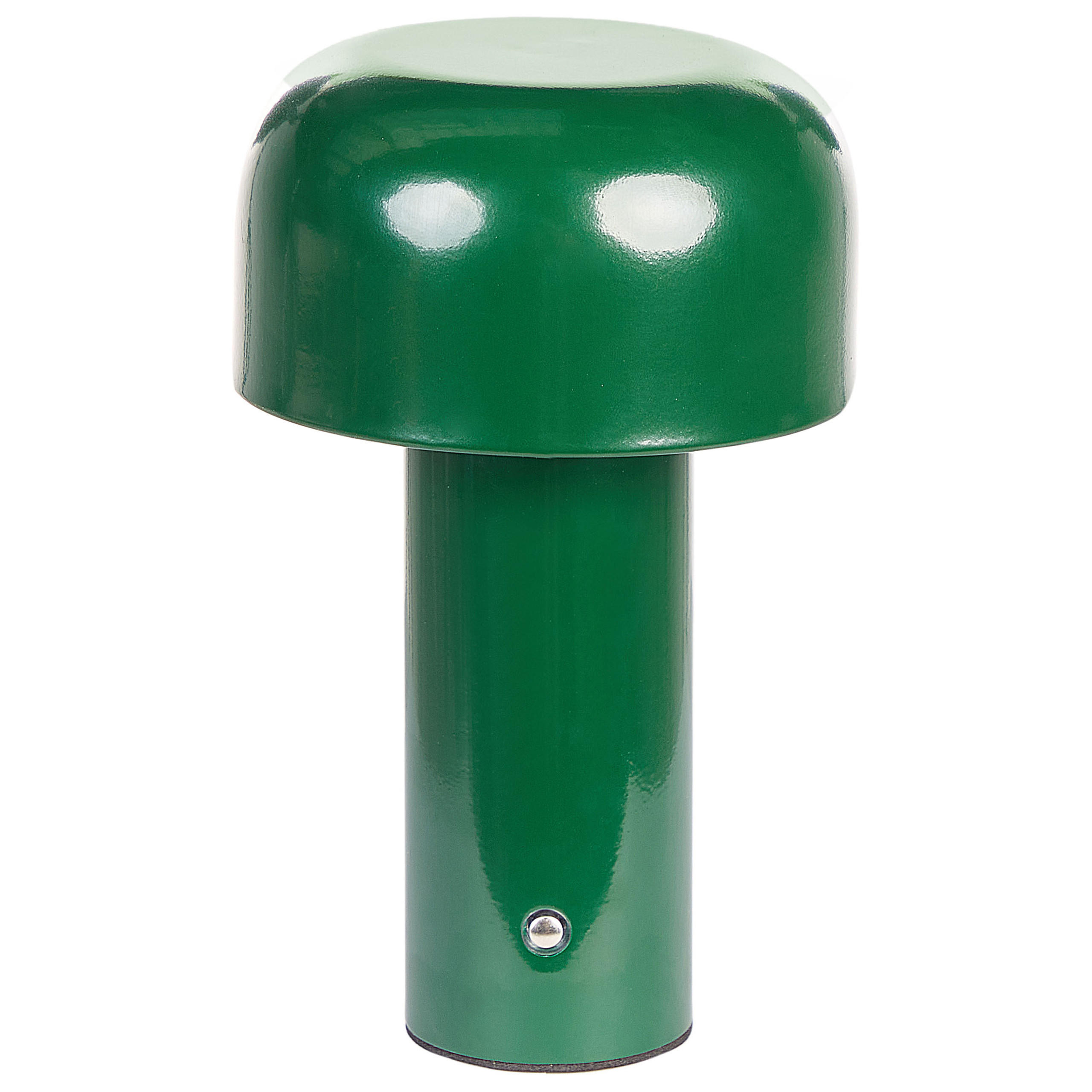 LED-TISCHLEUCHTE Grün Besos - Grün, Metall (12/12/21cm) - Beliani