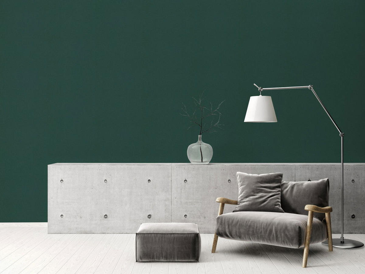 VLIESTAPETE Grün 53/1005 cm - Grün, Textil (53/1cm) - KUNSTLOFT