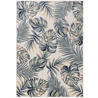 OUTDOORTEPPICH Flora Multicolor 80x150 cm - Creme, Kunststoff (80/150cm) - benuta