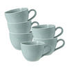 KAFFEETASSEN Beat Color Glaze Arktisblau 0,26 l 6er Set - Blau, Keramik (0.26L) - Seltmann Weiden