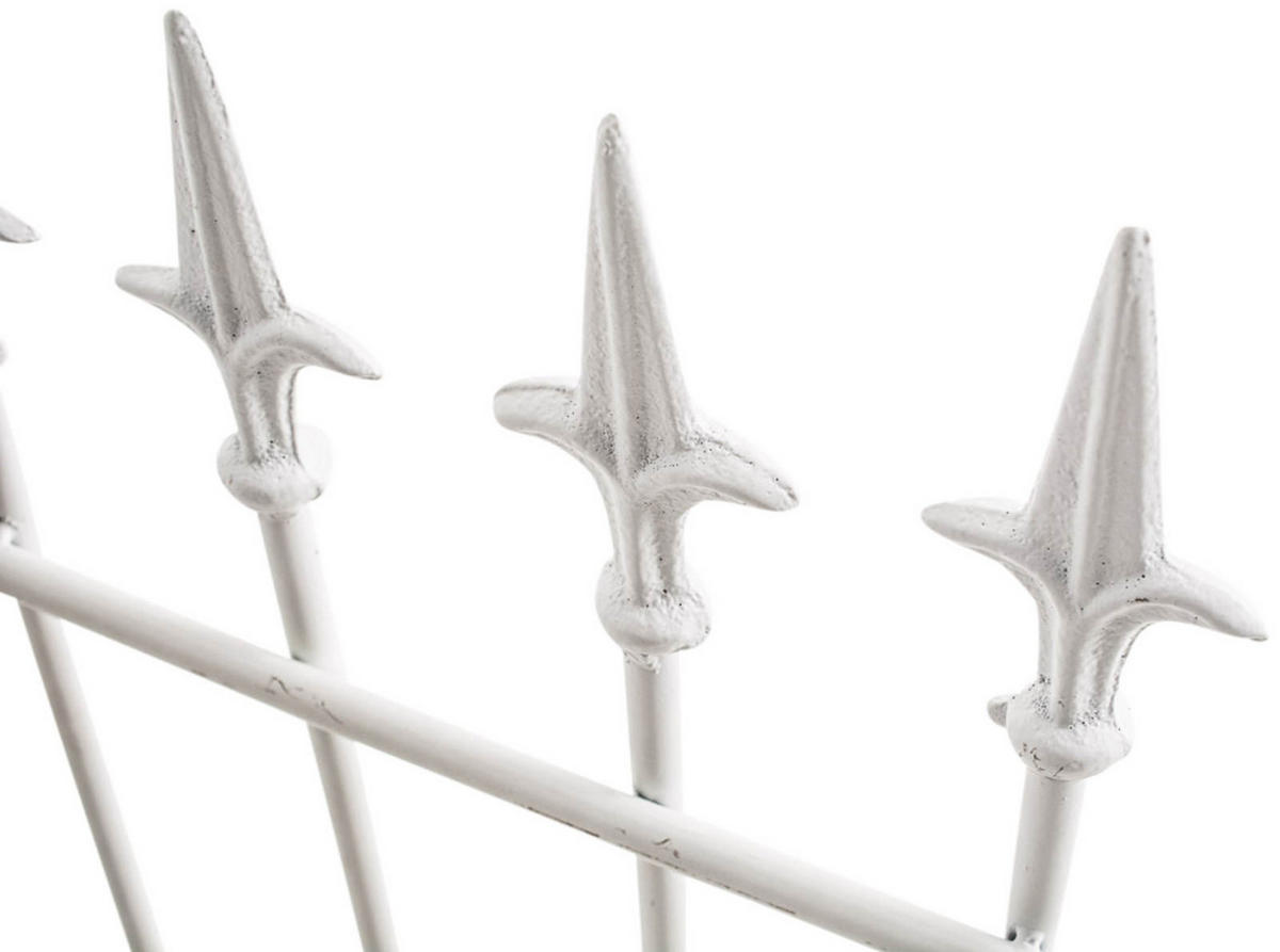 RANKGITTER 2er Set Metall weiß - Weiß, Metall (50/100/0.7cm) - CLP