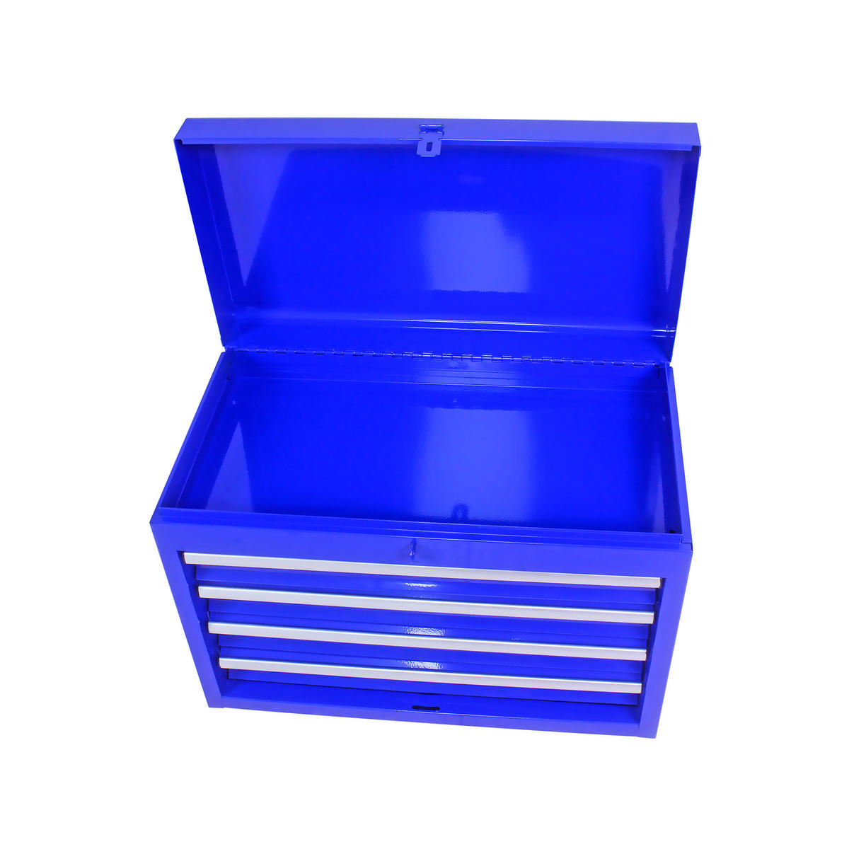 KOMBINATIONSWAGEN – Ausgestattet mit fünf Schubladen, feststellbaren Rollen und rutschfesten Schubladeneinlagen (Blau) - Blau, Metall (28/102/58.5cm) - DCA