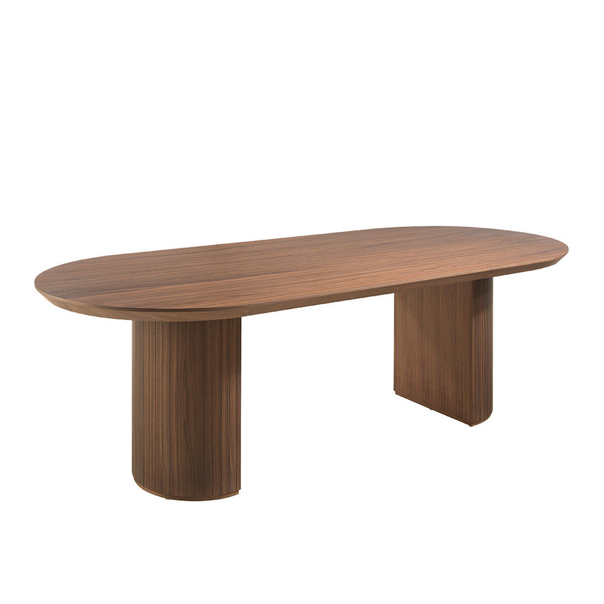 ESSTISCH Walnuss 240/105/75 cm - Walnussfarben, Holz (105/240/75cm) - ANGEL CERDA