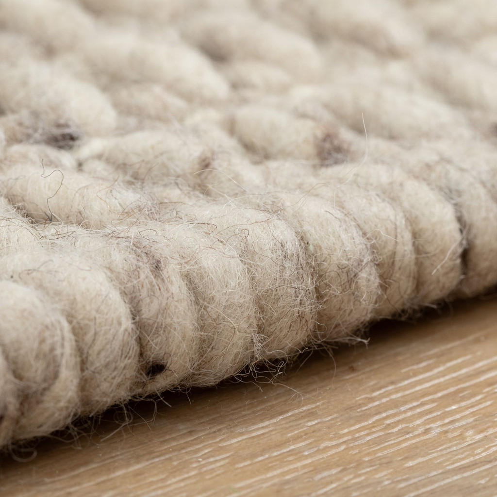 Thumbnail - Steffensmeier Handwebteppich, Beige, Naturmaterialien, Quadratisch, 200x200 cm, Teppiche & Böden, Teppiche, Naturteppich...
