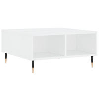COUCHTISCH Weiß 60x60x30 cm Holzwerkstoff - Weiß, Holzwerkstoff (60/60/30cm) - furnicato