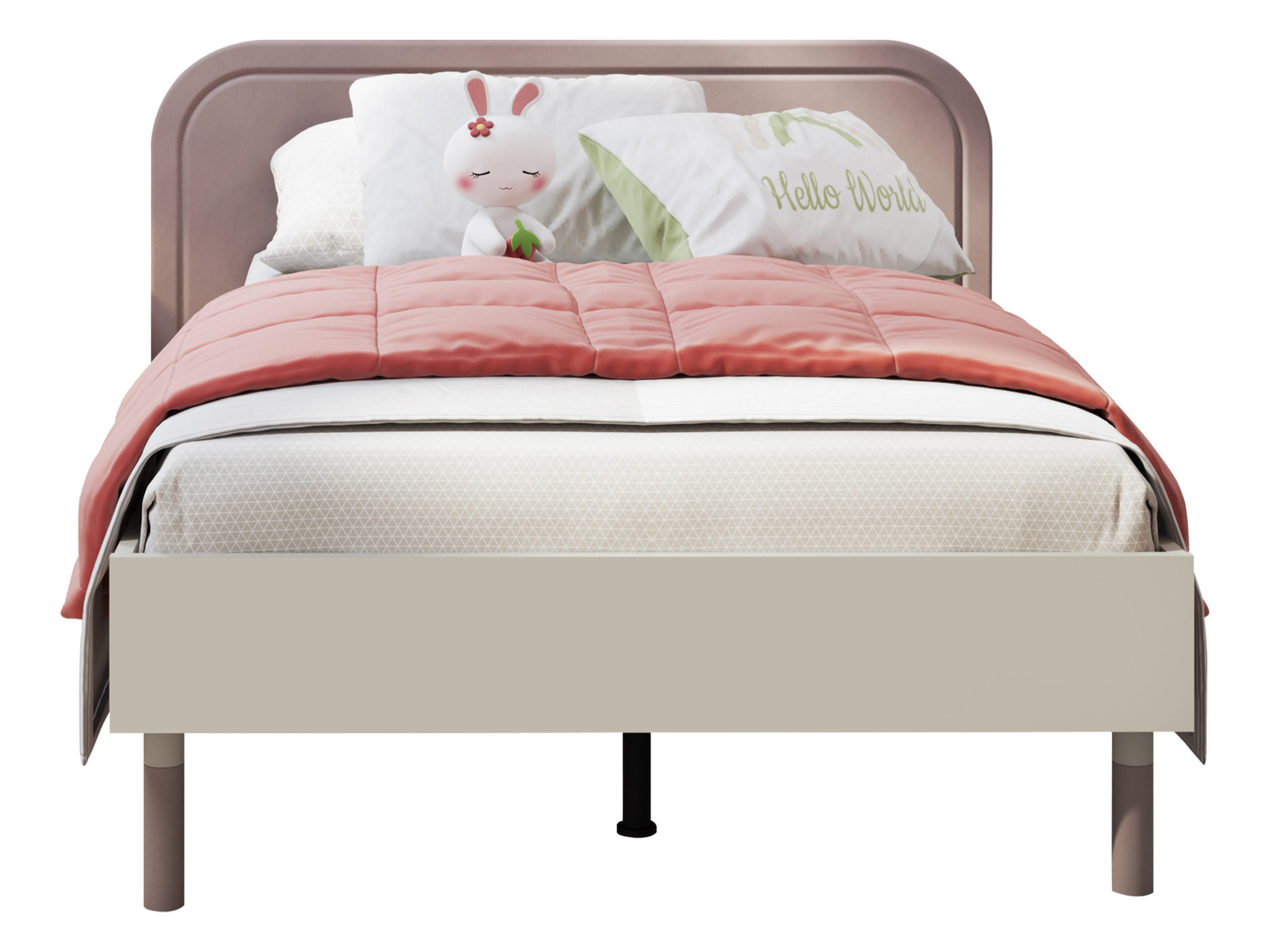 Thumbnail - Mirjan24 Jugendbett, Kaschmir, Holzwerkstoff, Rechteckig, 120x200 cm, Kinder- & Jugendzimmer, Jugendmöbel, Jugendbetten