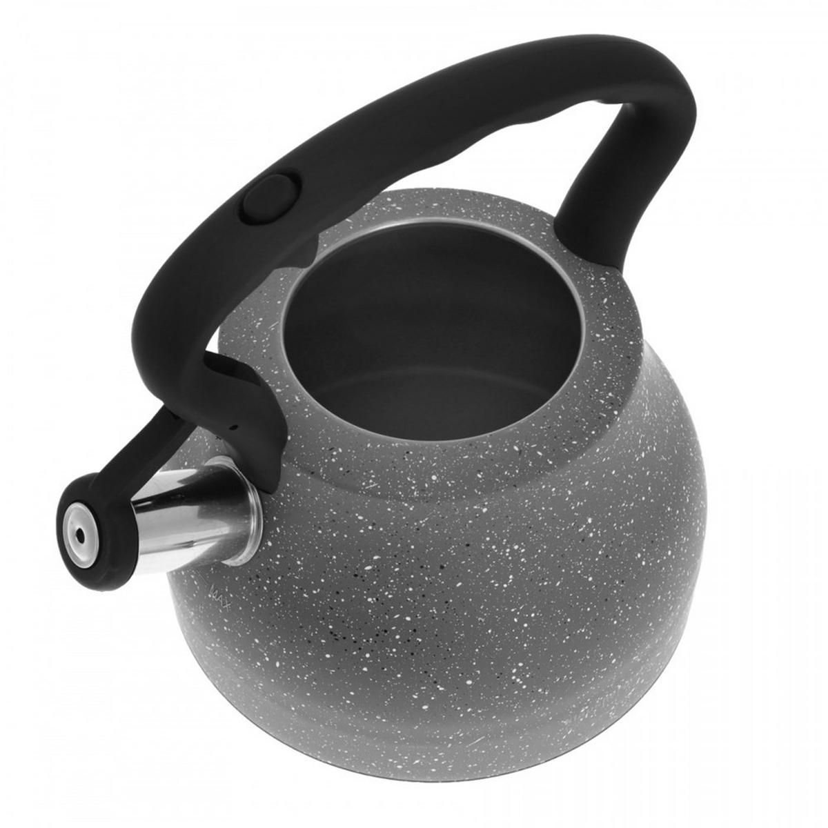 WASSERKESSEL Grau 24/22/23 cm KB7449 - Grau, Kunststoff (24cm) - Klausberg 