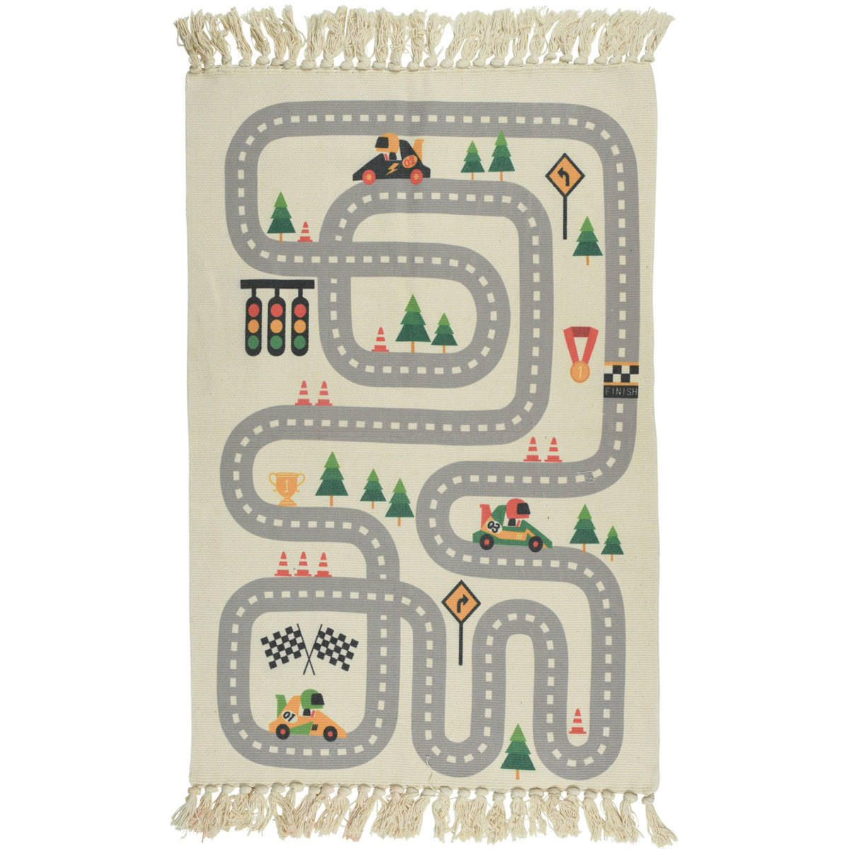SPIELTEPPICH 80/120 cm - Weiß, Textil (80/120cm) - Home Styling Collection