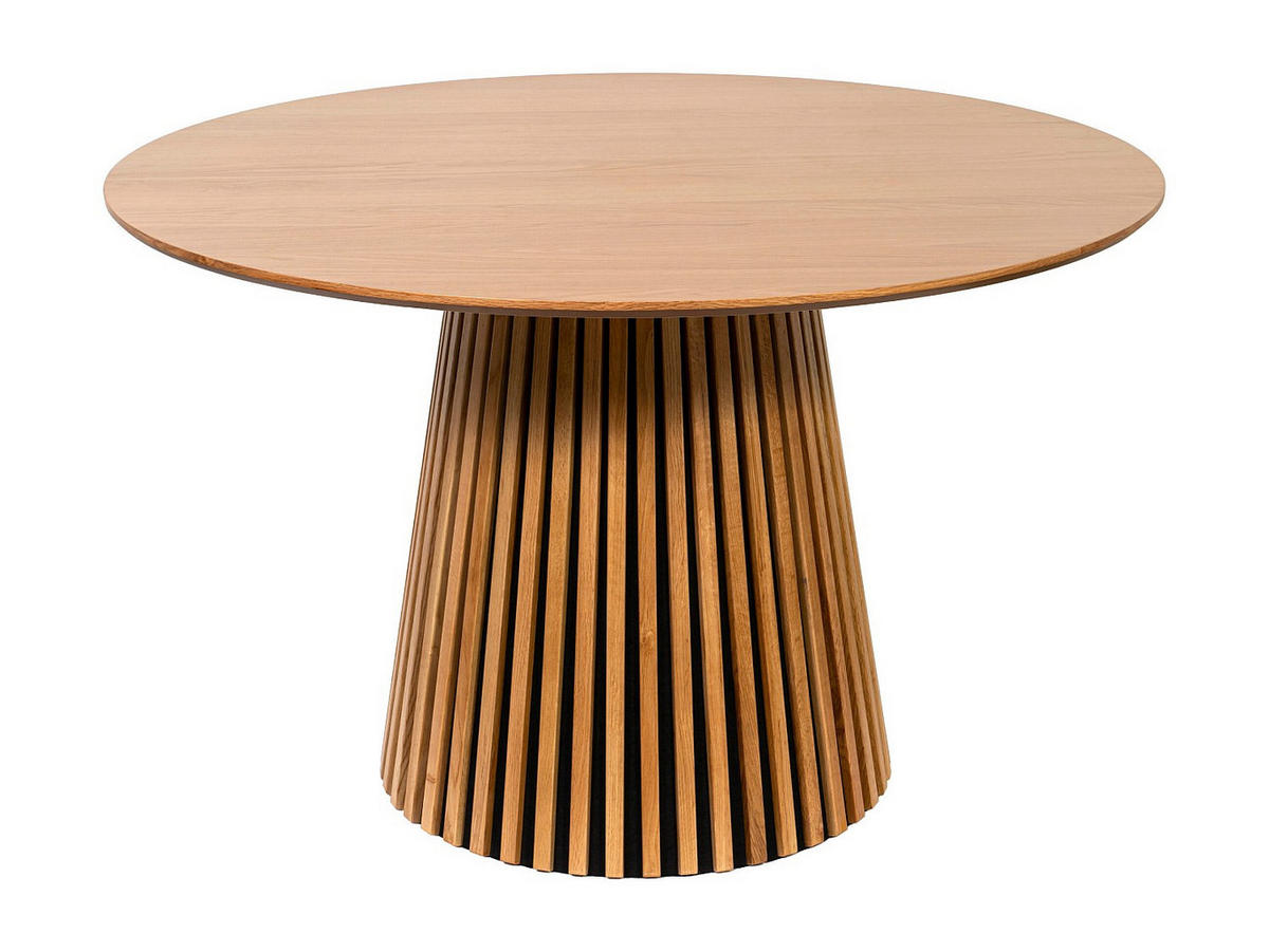 TISCH ohne Ausziehfunktion - 4 -Sitzer - Eiche - naturfarben hell - CARMIZA - Naturfarben, Holz (120/120/75cm) - Vente-Unique