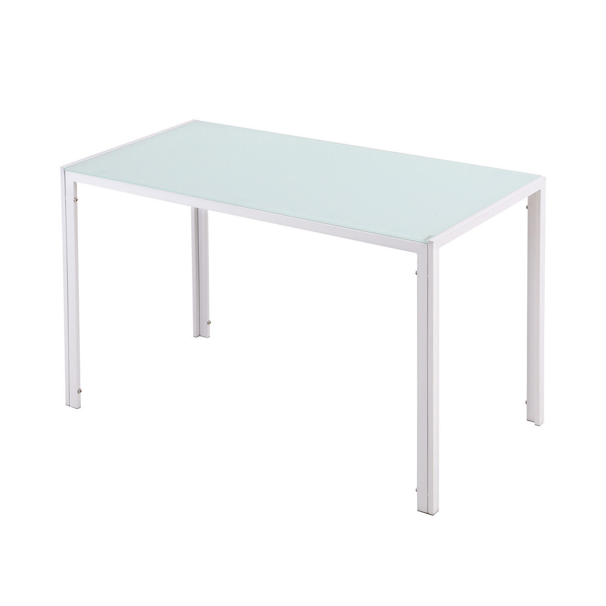 ESSTISCH Weiß 1 Stück - Weiß, Metall (120/60/75cm) - GiPP