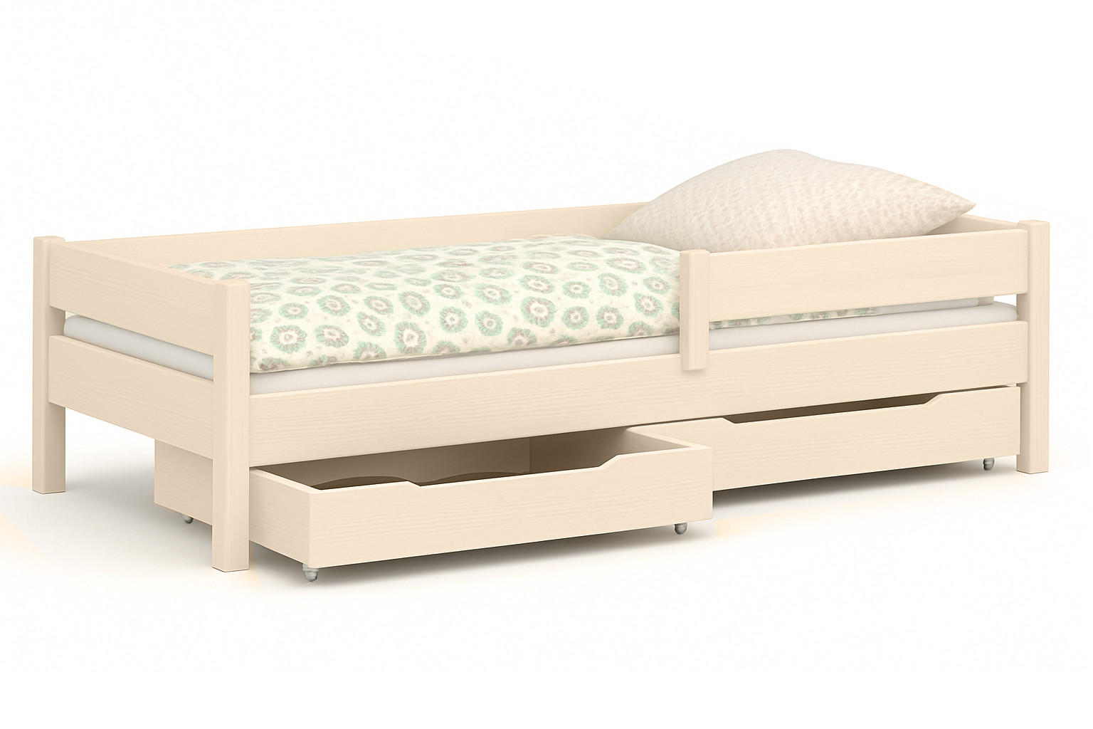 Lukdom Kinderbett Natur 80x200 cm