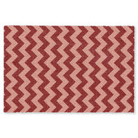 KOBERCE - Cikcak - Pruhy - Vzor - Červená - 200x140 cm - červená, textil/plast (200/0.4cm) - OnlyWow