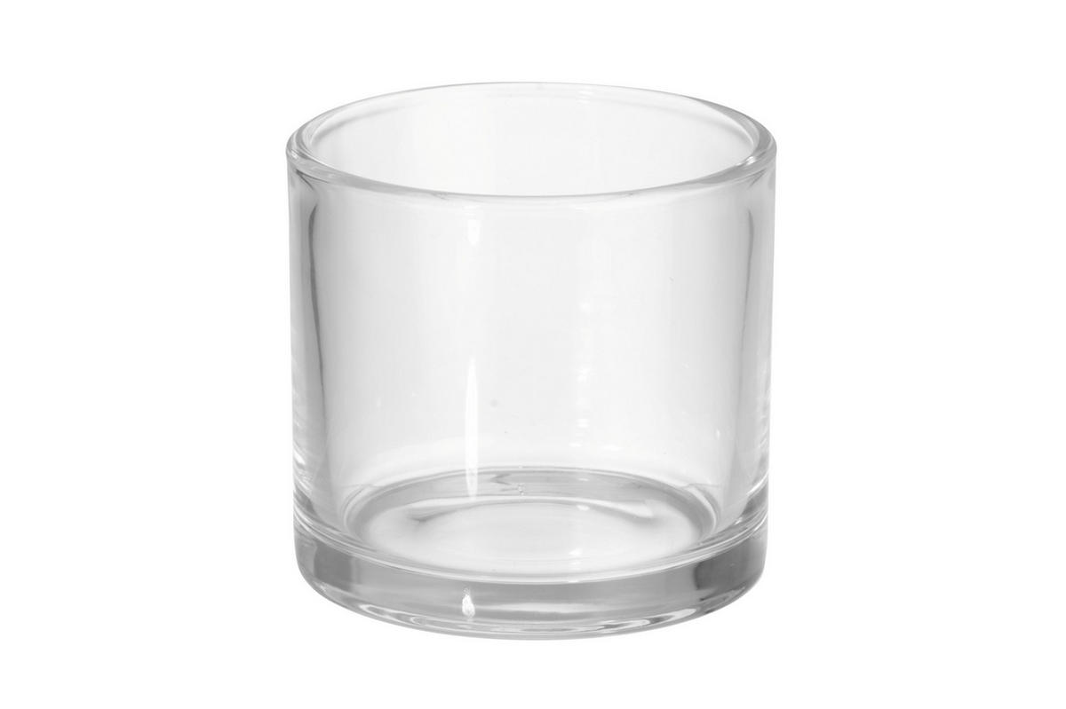 WATTEMPADDOSE Glas Bambus Rope - Transparent, Glas (10.2/9.8/10.2cm)