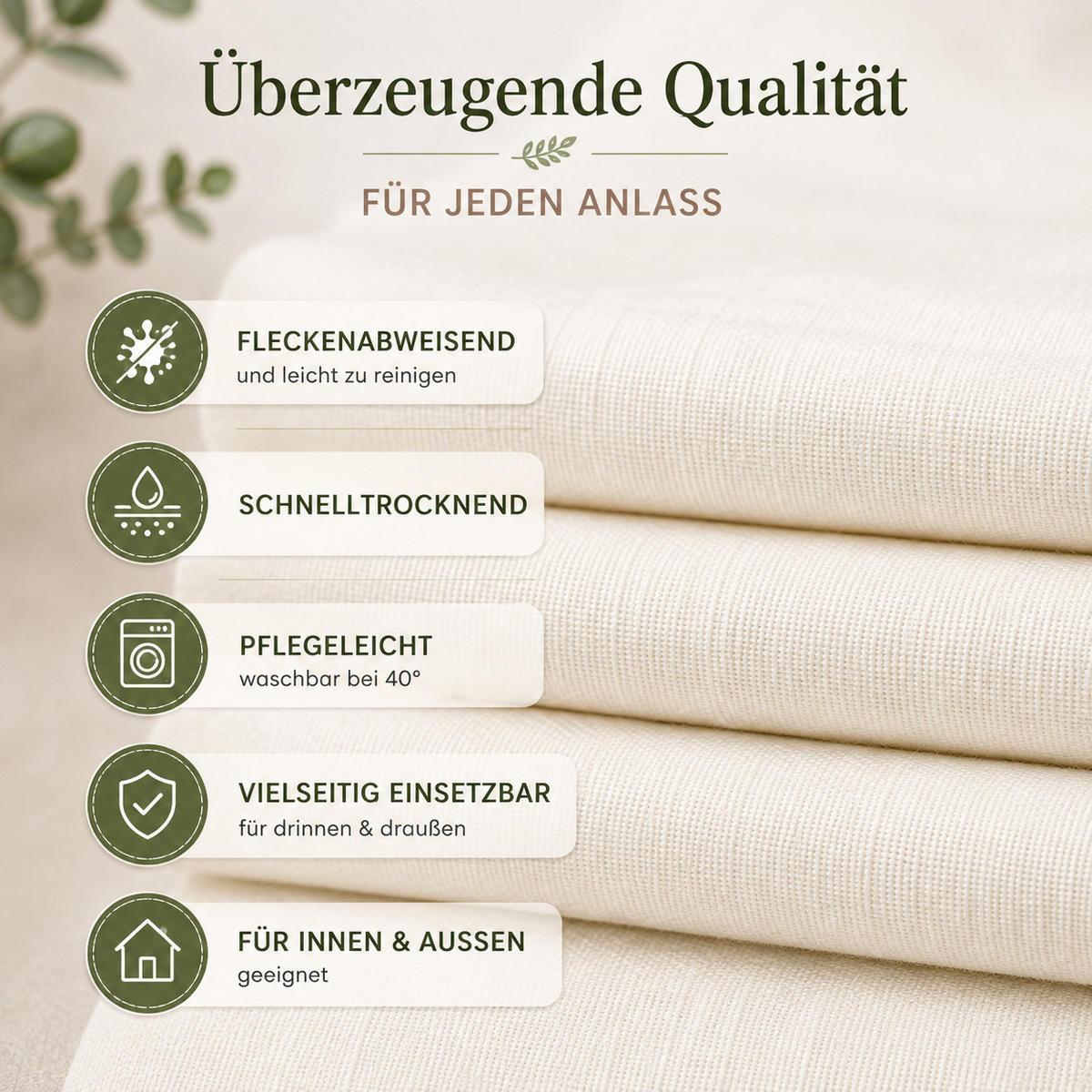 TISCHDECKE Leinenoptik 90/90 cm eckig bordeaux - Bordeaux, Kunststoff (90/90cm) - TiborTex