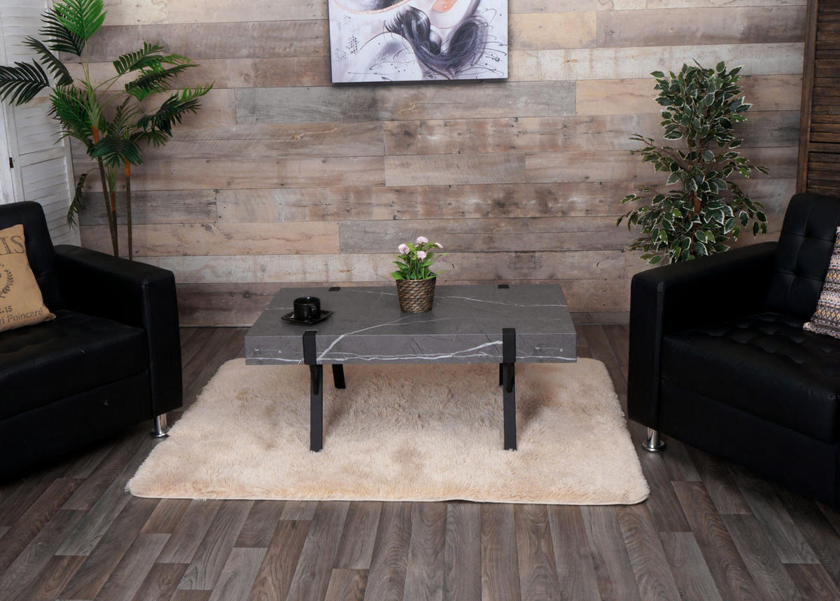 COUCHTISCH eckig Grau - Grau, Holz (60/110/43cm) - MCW