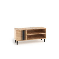 LOWBOARD ARTIANO 120/54/40 cm, Eiche Artisan - Eiche Artisan, Holzwerkstoff (120/54/40cm) - MASSENO