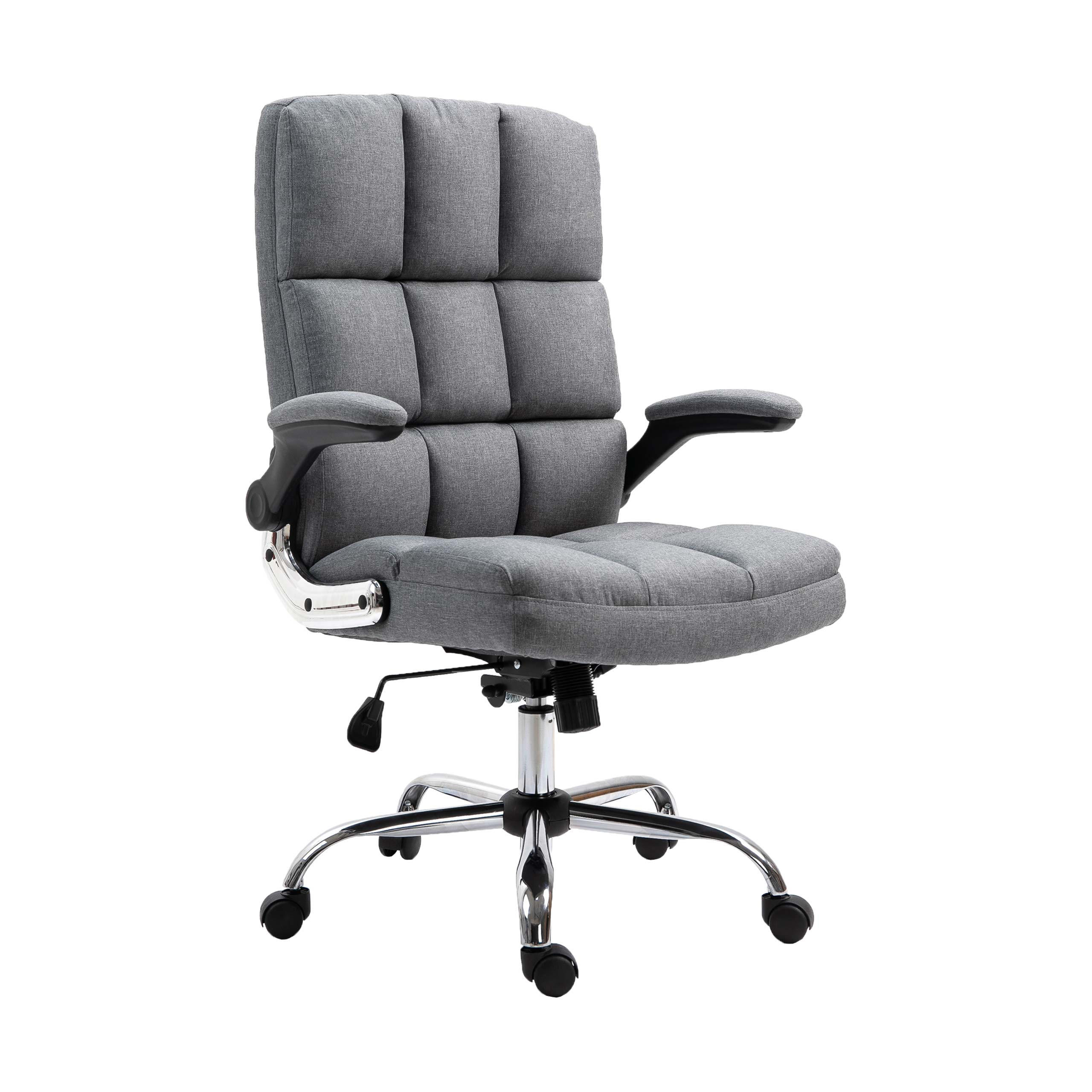 BÜROSTUHL Hellgrau - Hellgrau, Textil (73/120/72cm) - MCW