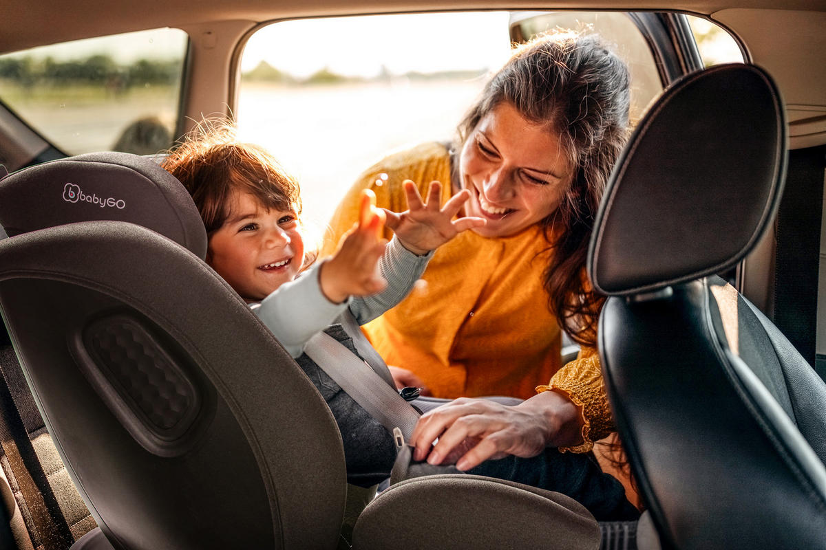 REBOARDER Move 360 schwarz - Schwarz, Kunststoff (44/80/58cm) - BabyGo