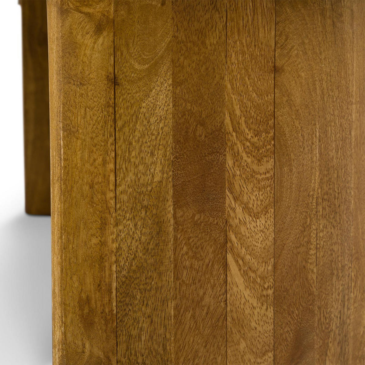 COUCHTISCH CALUA hellbraun - Hellbraun, Holz (90/104/40cm) - IDIMEX
