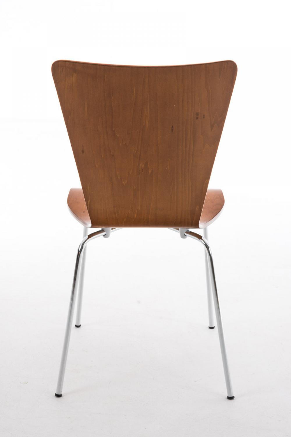 Thumbnail - CLP Besucherstuhl, Braun, Holz, 43x84x50 cm, Arbeitszimmer, Besucherstühle