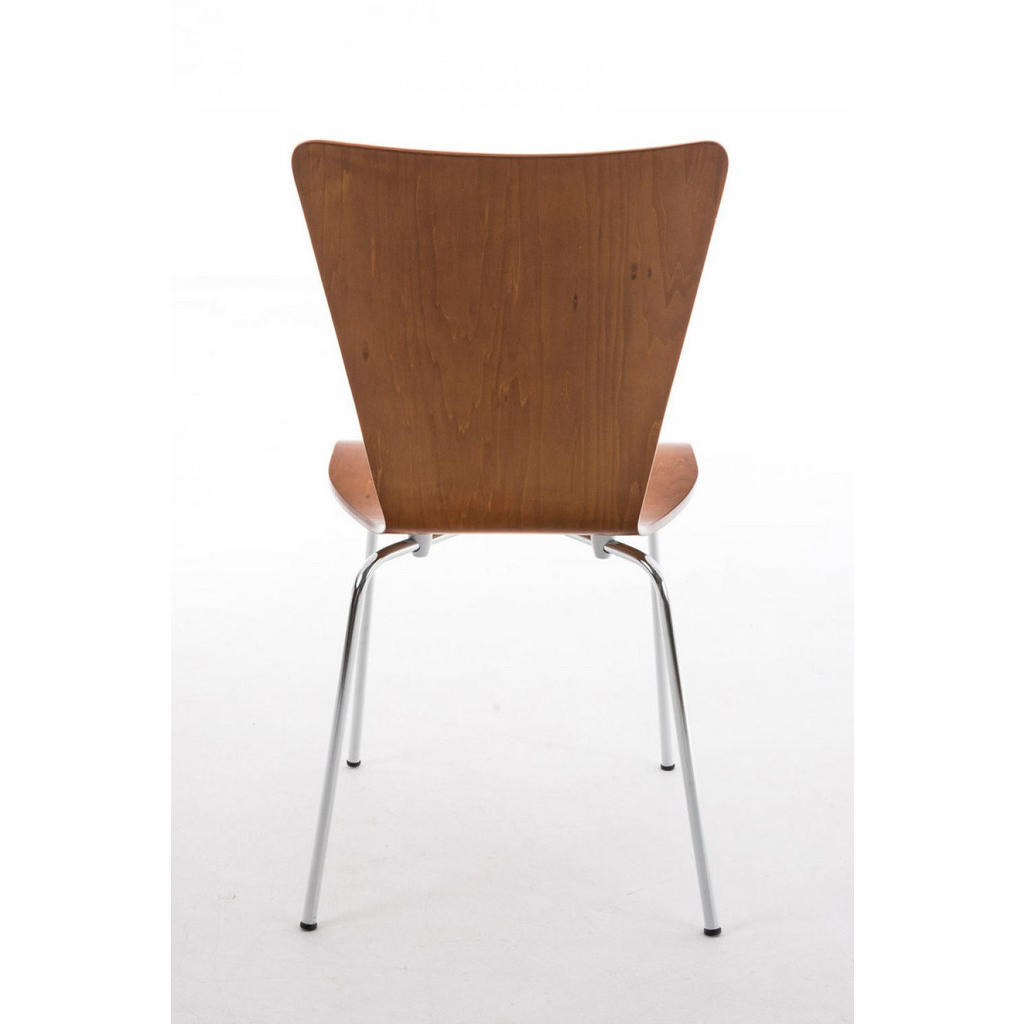 Thumbnail - CLP Besucherstuhl, Braun, Holz, 43x84x50 cm, Arbeitszimmer, Besucherstühle