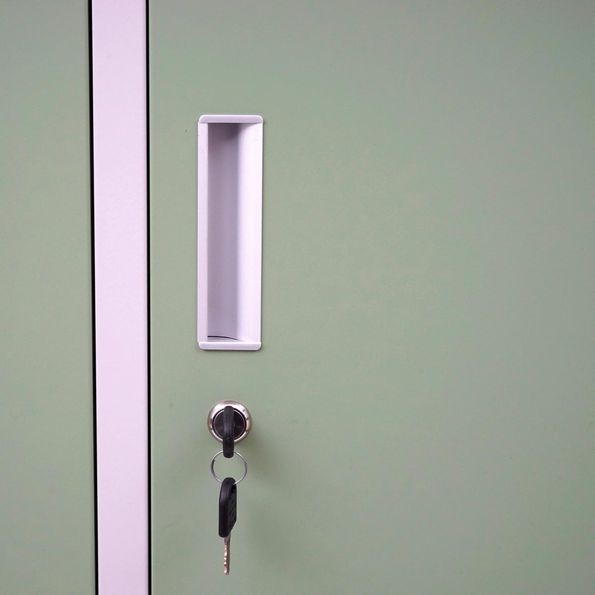 SPIND Saturn HxBxT 180x90x50cm Metall 3 Fächer Grün - Grün, Metall (90/180/50cm) - PROREGAL