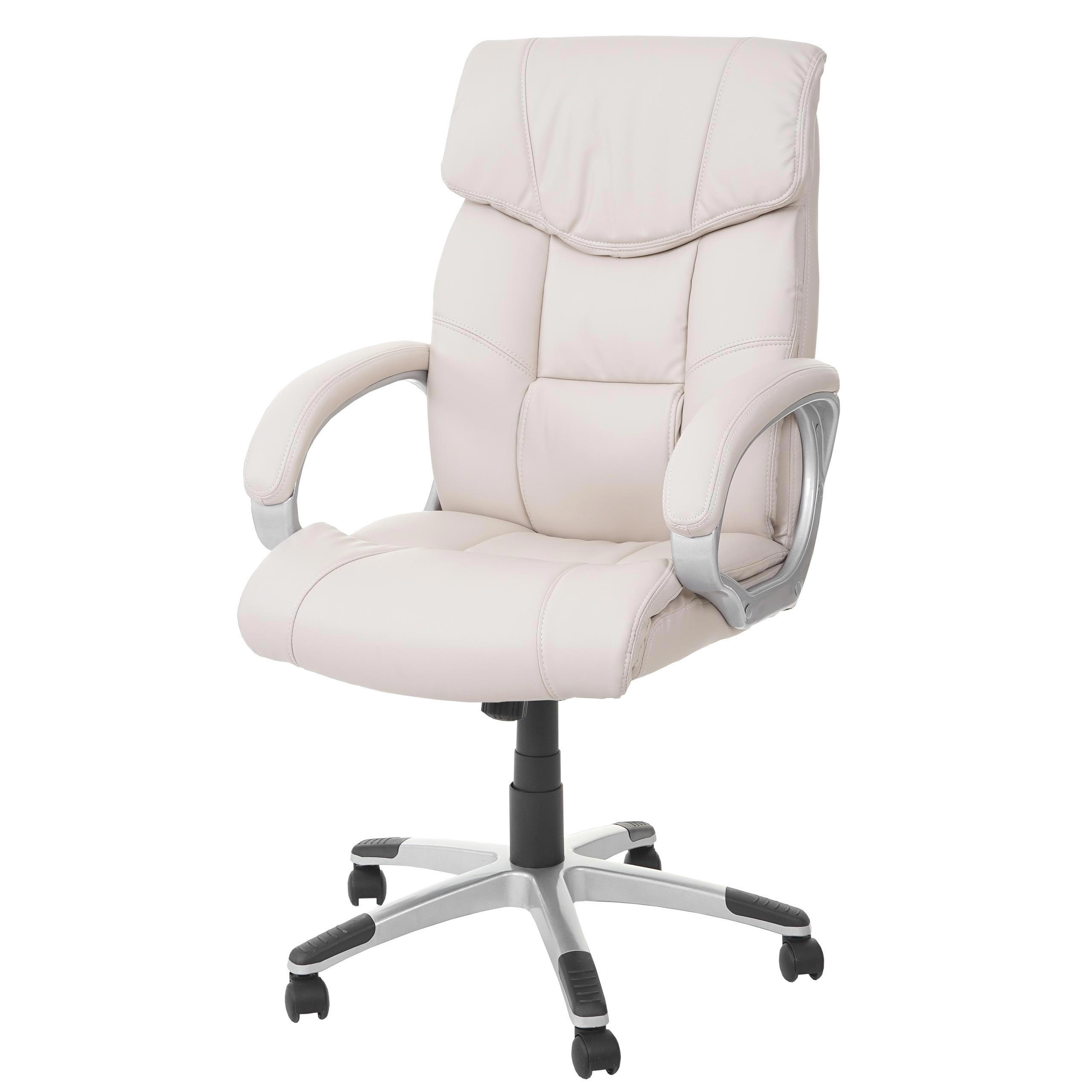 BÜROSTUHL Cremeweiß - Weiß, Textil (73/120/78cm) - MCW