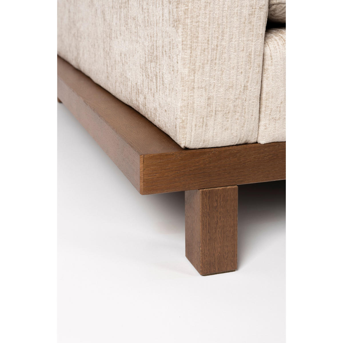 SOFA 3-SITZER Blossom Sand/ Beige - Beige/Creme, Textil (230/80/101cm) - Zuiver
