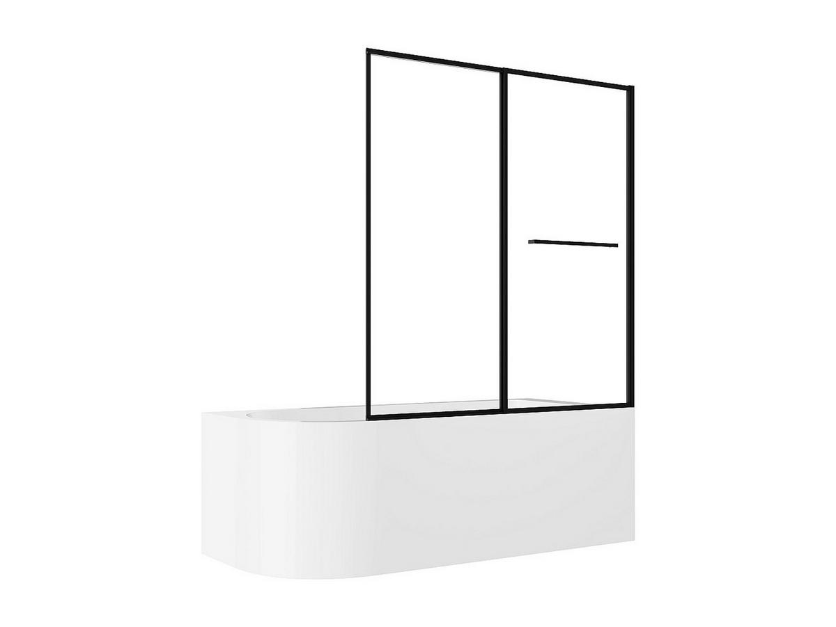 DUSCHBADEWANNE - 1 -Sitzer - Acryl - weiß - ANIKA - Weiß, Kunststoff (170/58/75cm) - Vente-Unique