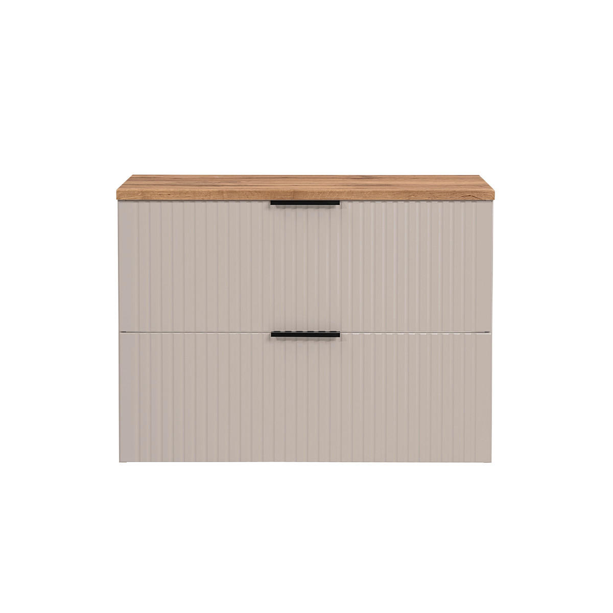 WASCHTISCHUNTERSCHRANK 80.6cm Adriel Beige - Beige, Holzwerkstoff (80.6/59/46cm) - Petits-meubles