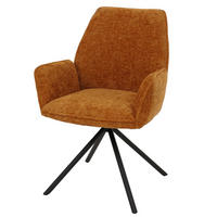 ESSZIMMERSTUHL Gelb, Schwarz - Gelb/Schwarz, Textil (60/86/60cm) - MCW