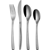 BESTECKSET Hermitage - 18/10 Edelstahl - 24-teilig / 6 Personen - Silberfarben, Metall - Sola