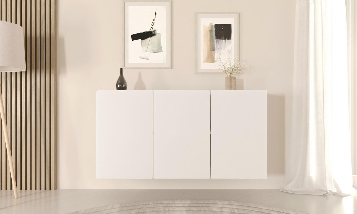 KOMMODE Dallas 160/60/35 - Weiß, Holzwerkstoff (160/60/35cm) - RAUMHIRSCH FURNITURE