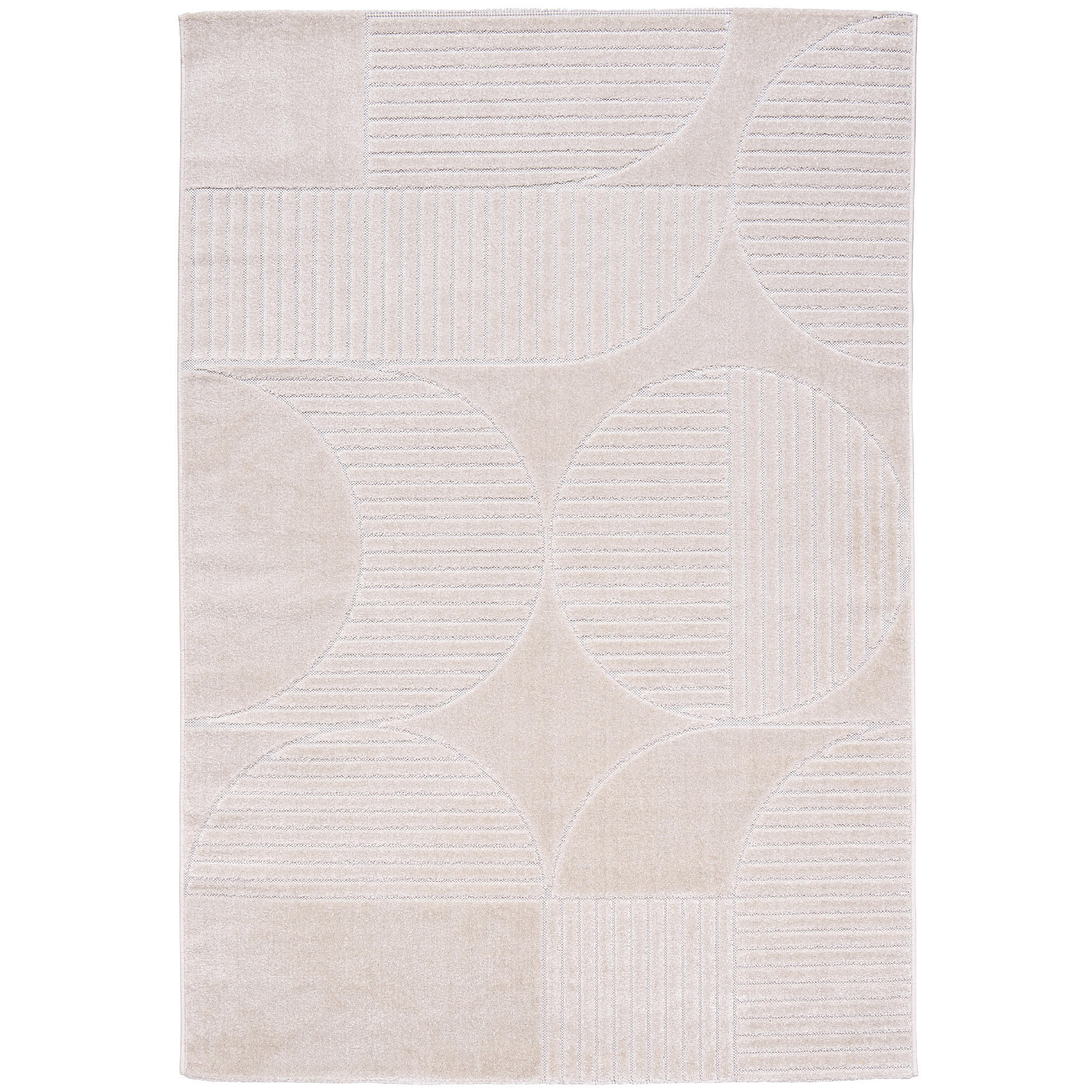 IN & OUTDOOR TEPPICH FLACHGEWEBE CLASSY - Champagner, Textil (80/150cm) - Pergamon