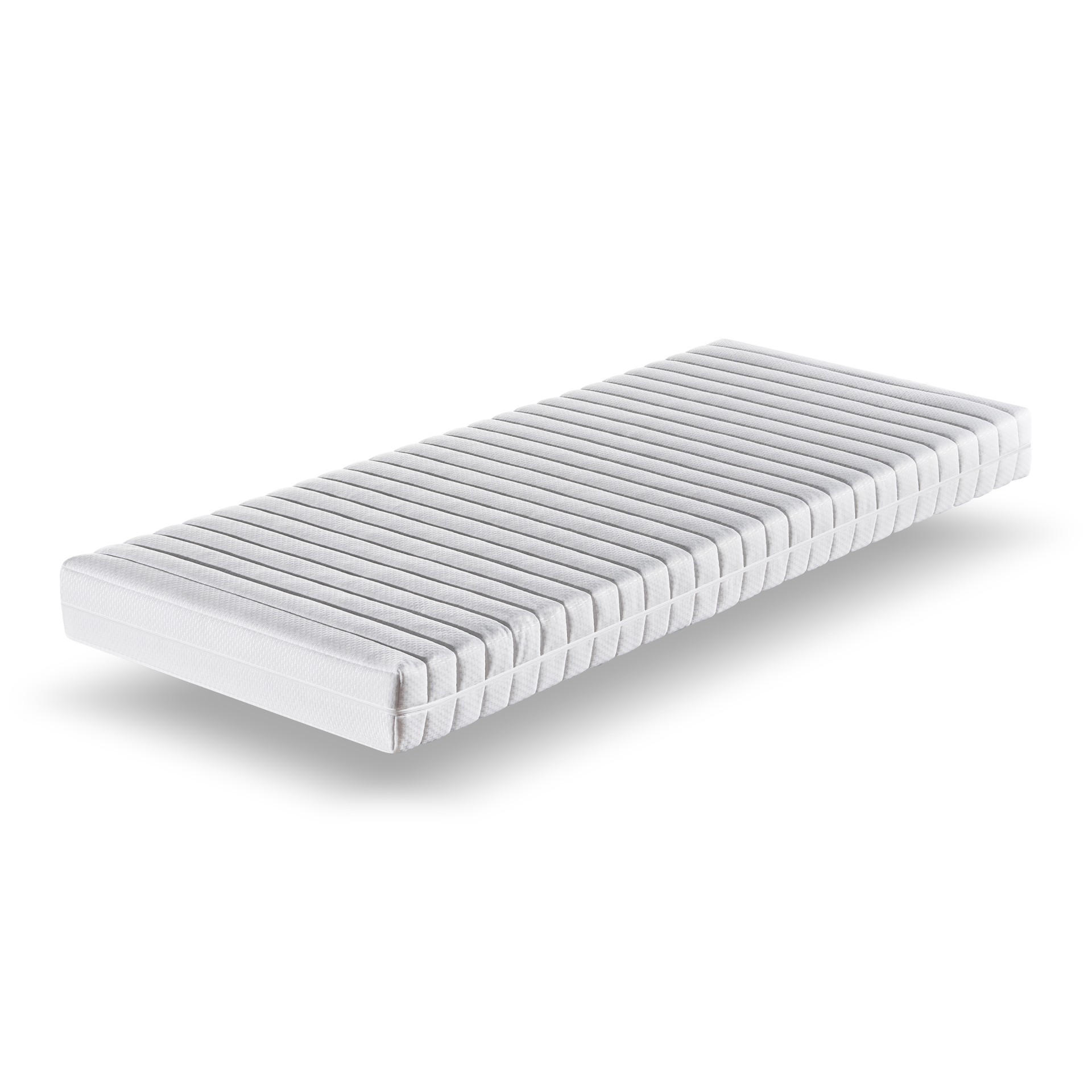 MATRATZE OrthoMatra KSP-Spezial–Die Sondermaß-Matratze mit 7 Zonen,ideal für Wohnwagen und Wohnmobile - Weiß, Textil (180/220cm) - Betten-ABC