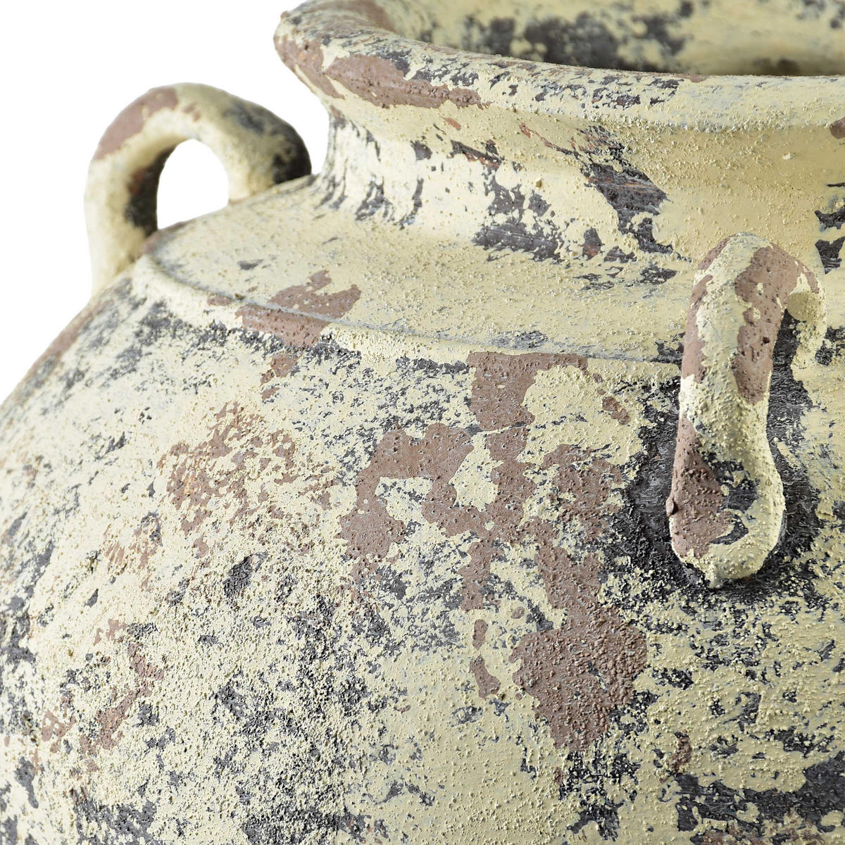 VASE EVRO Beige-Grau Keramik - Beige, Keramik (53cm) - Mondex