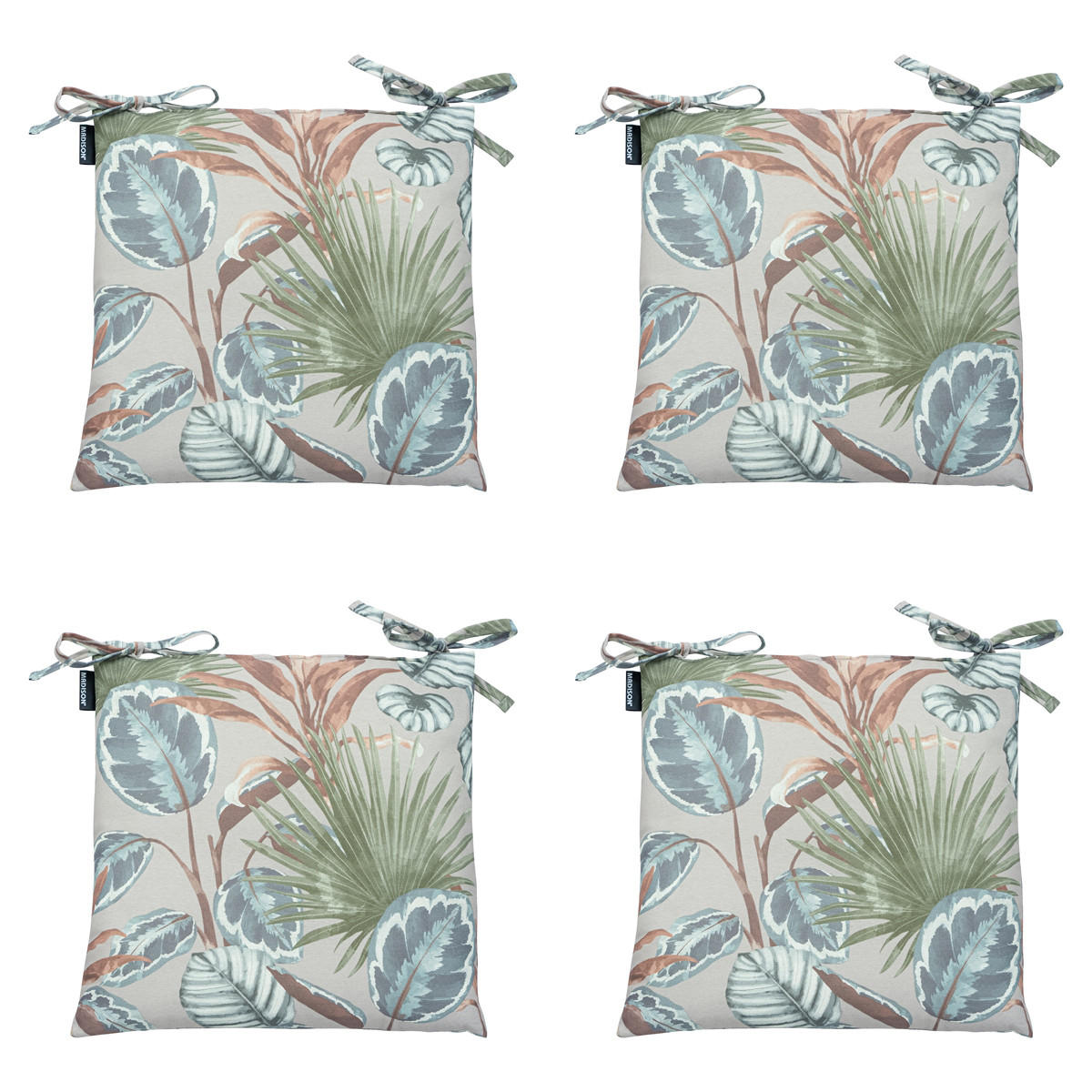 SITZKISSEN Cala 46/46 cm 4er-Set - Multicolor, Textil (46/8/46cm) - Madison