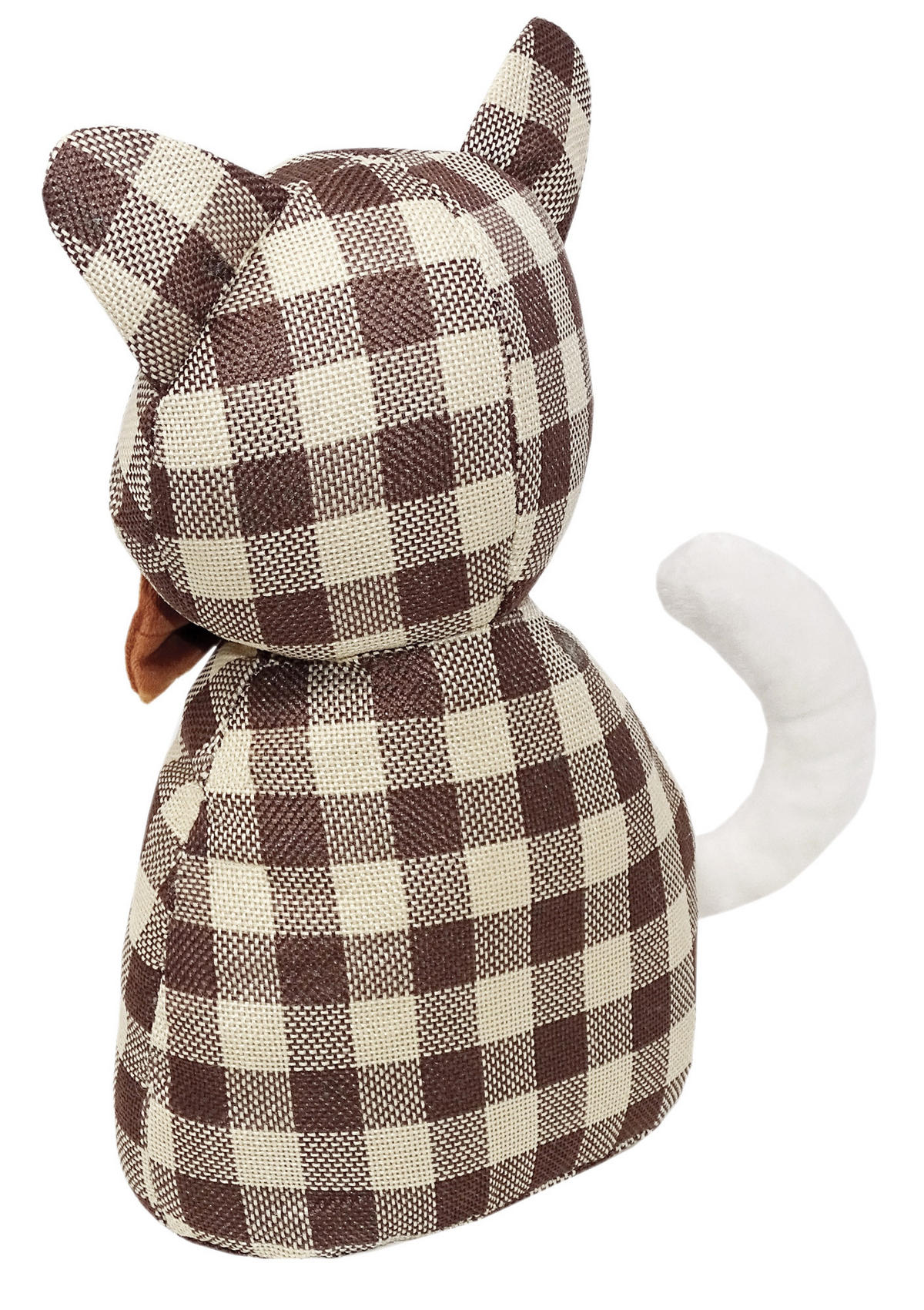 TÜRSTOPPER Katze Kaya - Braun, Textil (18/9cm) - Lashuma