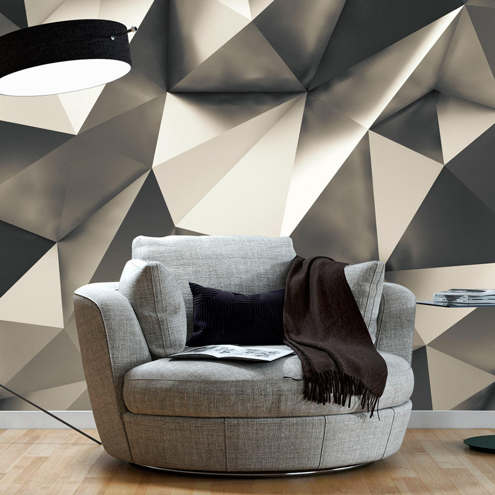 VLIESTAPETE Grau 350/245 cm - Silberfarben/Grau, Textil (350/1cm) - KUNSTLOFT