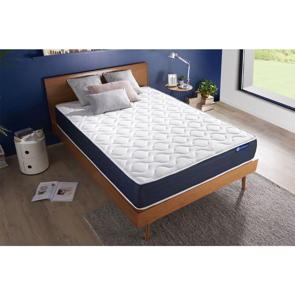 Thumbnail - Actisom Matratze, Weiß, Textil, H2, 80x210 cm, Oeko-Tex® Standard 100, Schlafzimmer, Matratzen Shop, Matratzen, Taschenf...