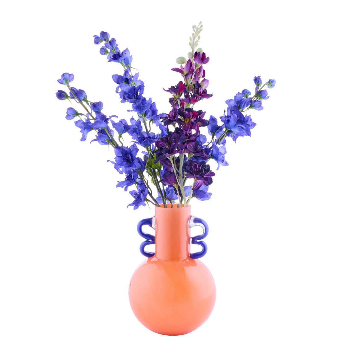 VASE Sling 20cm - Orange, Glas (21cm) - Butlers