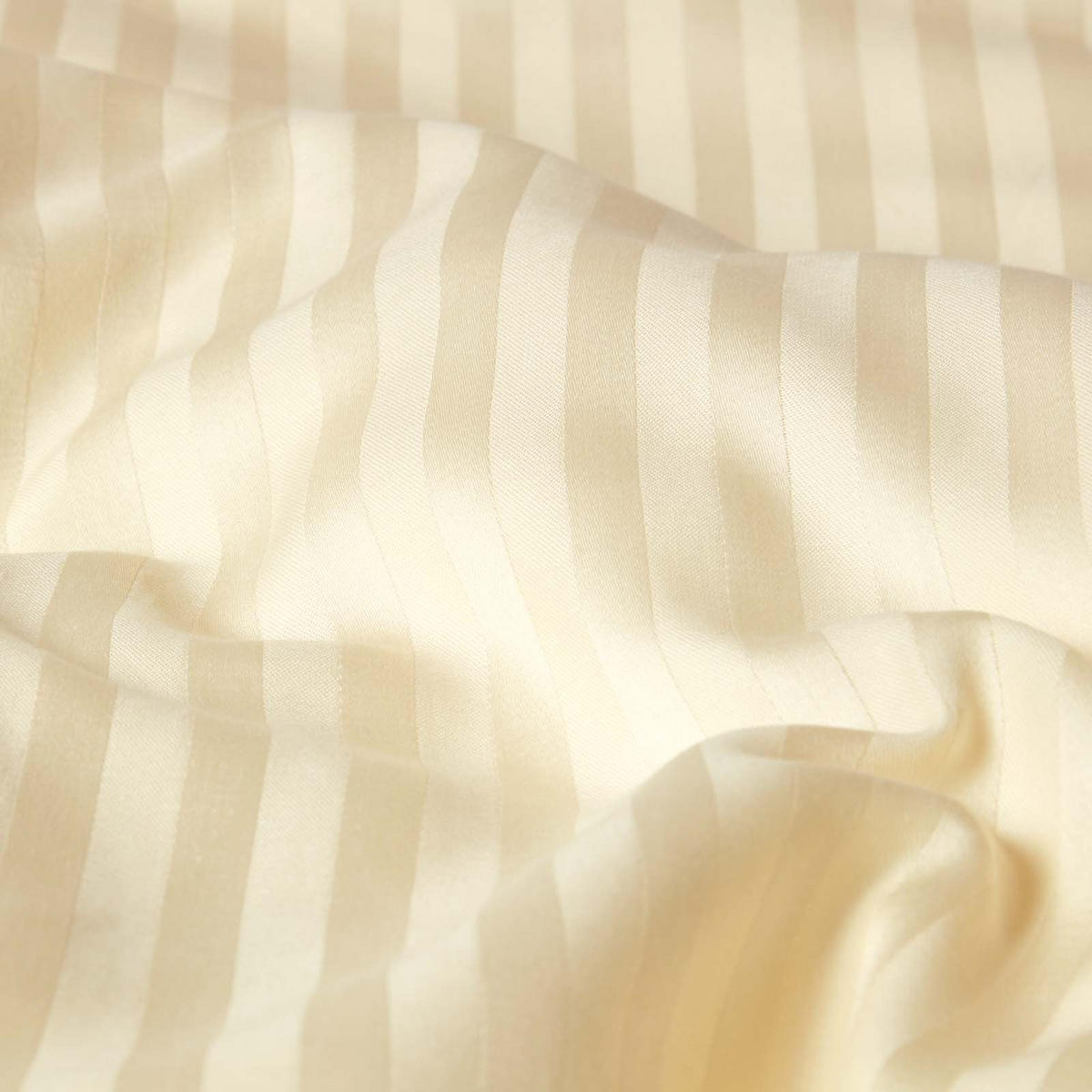 BETTWÄSCHE Damast Fadendichte 330 - Creme, Textil (150/200cm) - Homescapes