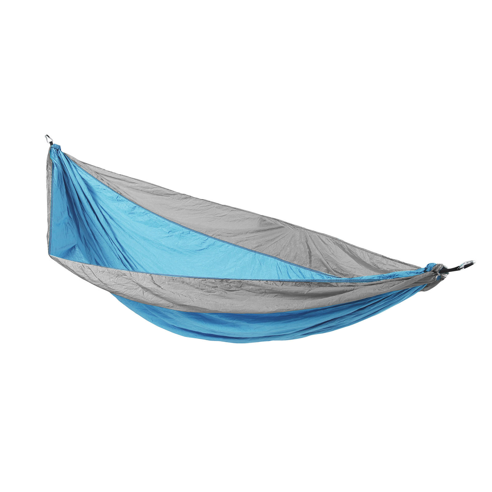 HÄNGEMATTE Camping Hellblau/Hellgrau - Blau, Textil (140/1/270cm) - SVITA