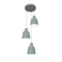 HÄNGELEUCHTE - Grün, Metall (35/35/22cm) - Lumicom