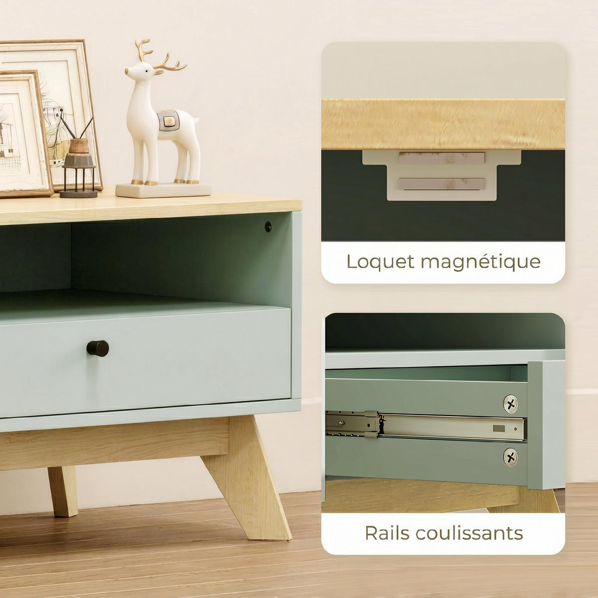 COUCHTISCH Beige 1 Stück - Beige, Kunststoff (100/50/40cm) - GiPP