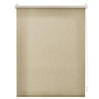 THERMO-ROLLO MADRID OHNE BOHREN, KLEMMTRÄGER, LICHTDURCHLÄSSIG - Taupe, Kunststoff (110/190cm) - Lichtblick Original