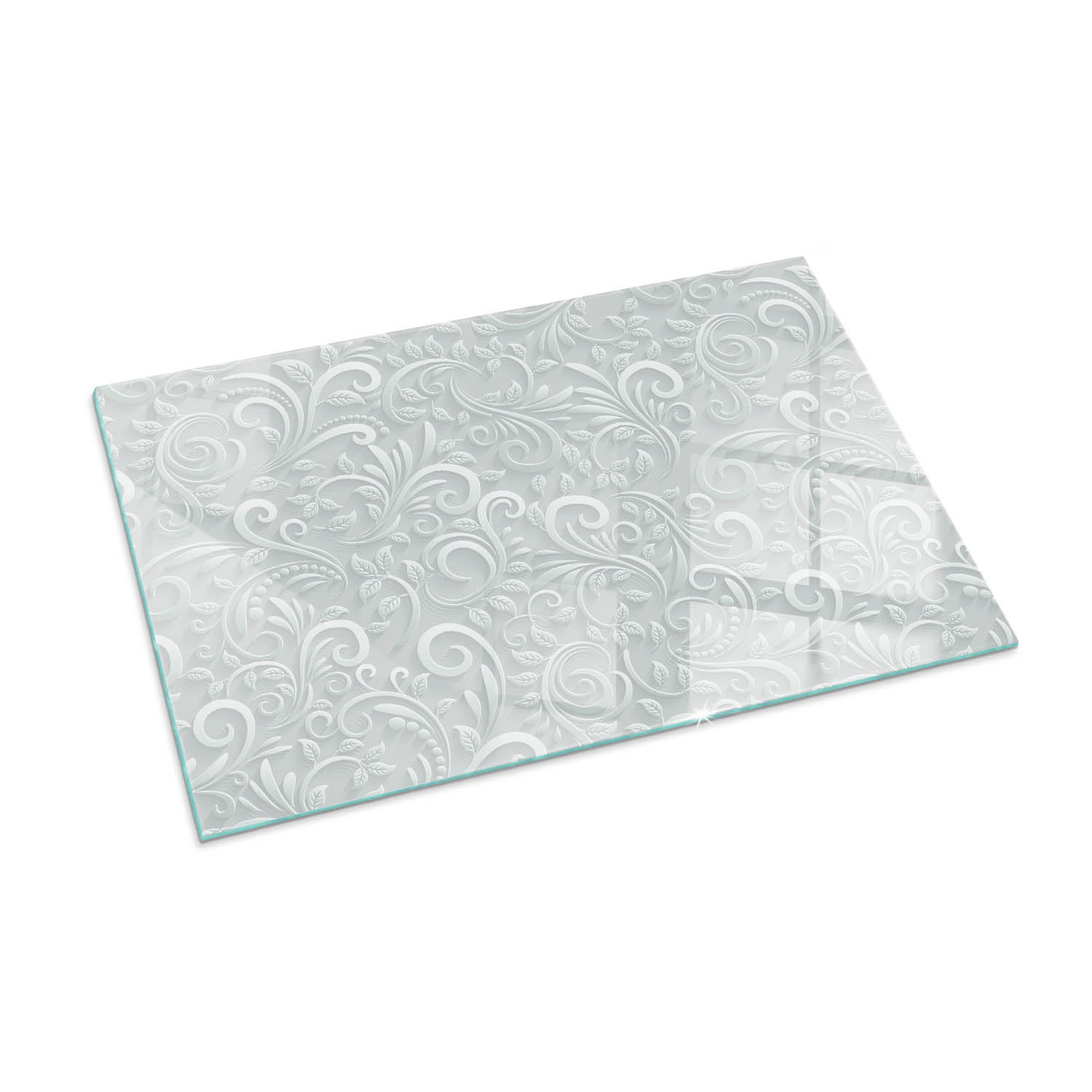 ArtPrintCave Glasplatte Grau 100x70x0.4 cm