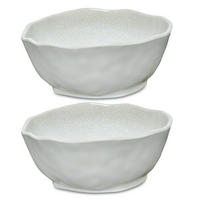 SCHÄLCHEN Ø 16 cm Atmosfera Taube Set mit 2 Stück - Currygelb, Kunststoff (21cm)