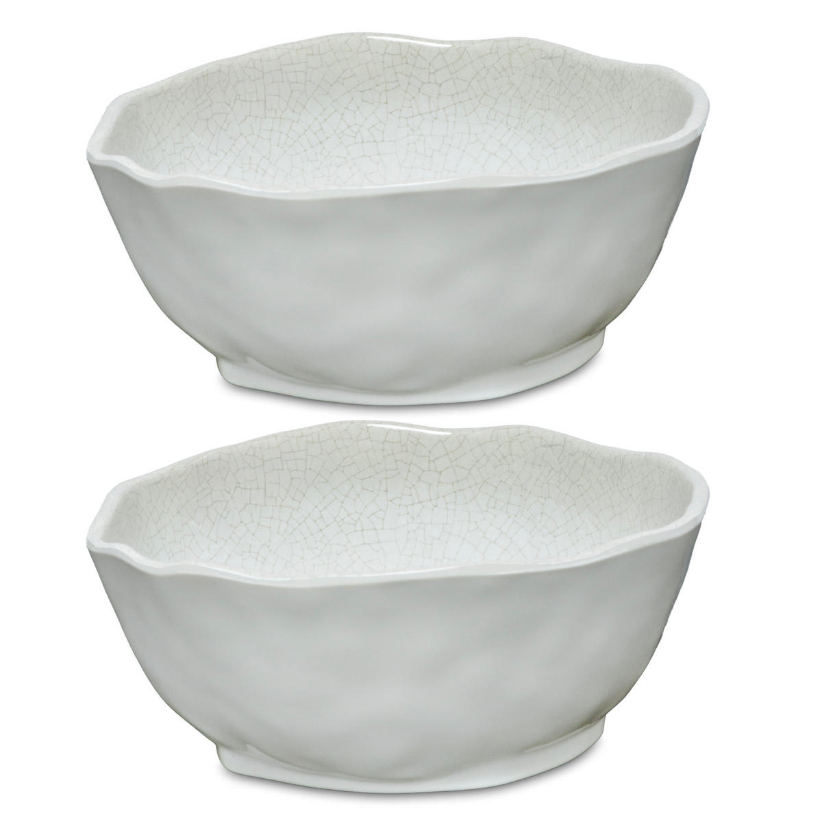 SCHÄLCHEN Ø 16 cm Atmosfera Taube Set mit 2 Stück - Currygelb, Kunststoff (21cm)