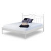 METALLBETT Alessia / 140 x 200 cm / weiß - Weiß, Metall (140/200cm) - BED BOX